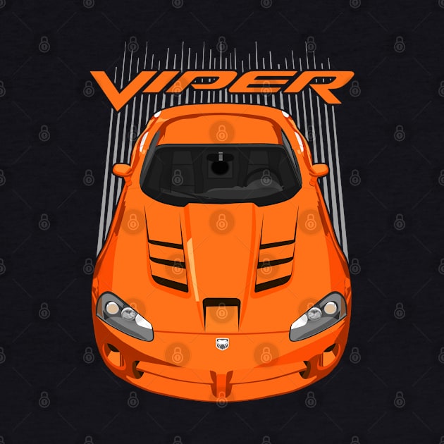 Viper SRT10-orange by V8social